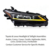 Ensemble de phares LED 8111002S50 Droit 8115002S50 Gauche pour Toyota Corolla 2019 2023 Pièces d'origine OEM