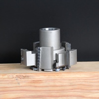 Alat Pengolah Kayu Large Row Moulder, Pisau Helical Cutter Head, Planer Shaft Insert Knife, Spindle Tenon Cutter