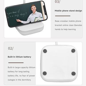 Lámpara de Mesa Económica para Lectura y Estudio, 3 Temperaturas de Color, Táctil, Flexible, LED - Product Image 4