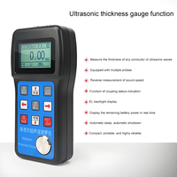 Best Price High Accuracy Digital Ultrasonic Thickness Gauge with Probe Micro Diameter 1 Year Warranty