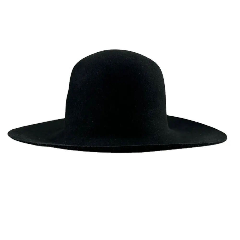 Grosir topi bulu pria mode sebagai fedora dalam wol dan kelinci untuk wanita 160gram