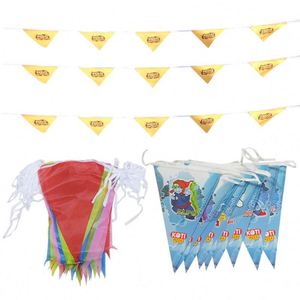 Banderines de Poliéster 100D para Eventos Deportivos, Guirnaldas de Banderas Personalizadas - Product Image 1