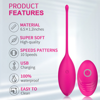 Ylove Silikon-Vibrations-Ei-Set APP-gesteuertes Kegel-Ball Vaginal-Vibrator Beckenbodentrainer Sexspielzeug für Frauen