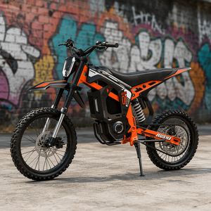 Motocross électrique tout-terrain haute vitesse pour adultes, moteur sans balais 72V 6000W, vitesse maximale 80 km/h - Product Image 2