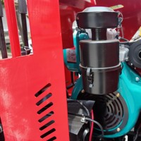 Originele fabrieks 1,5 ton rupsbandtransporter diesel hydraulische mini-rupsdumper met 1 jaar garantie
