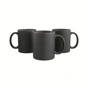 Mug en céramique de grès personnalisé couleur unie avec poignée, idéal comme cadeau promotionnel d'entreprise – Fournisseur Design Factory - Product Image 1