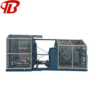 High Speed 3/4 Strand Twisted PP PE Nylon Plastic Rope Twisting Making Machine