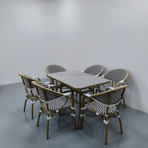 <span class=keywords><strong>Set</strong></span> <span class=keywords><strong>Tavolo</strong></span> <span class=keywords><strong>e</strong></span> <span class=keywords><strong>Sedie</strong></span> Impilabili <span class=keywords><strong>in</strong></span> Rattan Stile Moderno, Mobili <span class=keywords><strong>da</strong></span> Esterno <span class=keywords><strong>in</strong></span> Vimini per Sala <span class=keywords><strong>da</strong></span> Pranzo <span class=keywords><strong>e</strong></span> Cortile <span class=keywords><strong>in</strong></span> <span class=keywords><strong>Offerta</strong></span> - Product Image 6