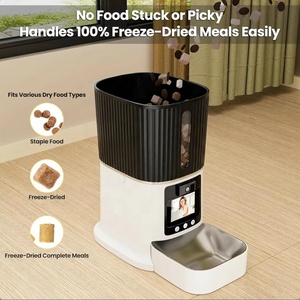 WiFi 5G 1080P 150 °   Comedero Automático para Mascotas con Cámara PTZ, 2.4G/5G Doble Banda, Video Bidireccional, Dispensador de Comida para Perros de 5L, Comedero Inteligente para Gatos - Product Image 5