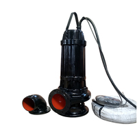 Pompe à eaux usées submersible en acier inoxydable à tête haute