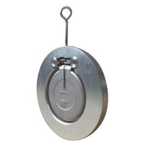 Stainless Steel Manual Swing <strong>Check</strong> <strong>Valve</strong> Single Door <strong>Flap</strong>/Wafer Type Water Applications Rubber/EPDM/PTFE - Product Image 1