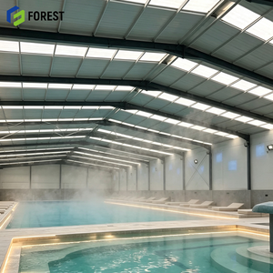 Estructura de Acero Galvanizado Resistente a la Corrosión para Natación, Instalación Prefabricada de Alta Resistencia para Deportes Acuáticos - Product Image 1