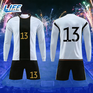 Uniforme de Fútbol de Local/Visitante del Venecia 26 de la Segunda División, Antibacterial, Manga Corta, Edición Verano para Aficionados, Camiseta de Club de Fútbol Europeo - Product Image 2