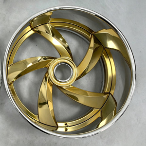 Jantes forgées deux pièces Langlun, très demandées, 20, 22, 24, 26, 28 pouces, pour camion, compatibles Impala SS Cutlass Vert - Product Image 3