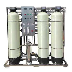 Hot selling 3000lph Stainless Steel Drinking Purification System Seawater Brackish Water Desalination