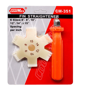 Brosse à ailettes de radiateur GEM CM-351 en métal et nylon, portable, pour le nettoyage des condenseurs de climatiseurs - Product Image 5