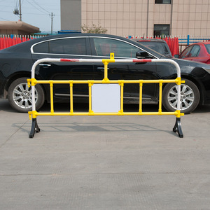 Barriera di sicurezza stradale in metallo barricate di controllo temporaneo della folla barriera di traffico portatile - Product Image 1