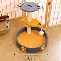 Arbre à chat moderne de grande taille, personnalisé, pour l'intérieur, avec un cadre d'escalade mignon, maison dans les arbres, tour à chat de luxe de qualité supérieure