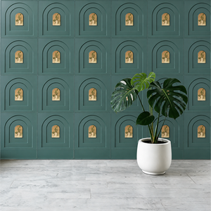 Pannello Decorativo 3D in PVC Goffrato, Carta da Parati 3D per Decorazione Pareti del <span class=keywords><strong>Soggiorno</strong></span> - Product Image 6