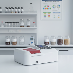 Spectrophotomètre UV-Visible de laboratoire à bande passante spectrale de 90-1100 nm, résolution de longueur d'onde de 2 nm - Product Image 5