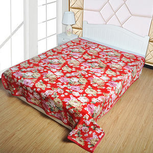 Manta Moderna Tejida Floral de Invierno 100% Poliéster - Product Image 5