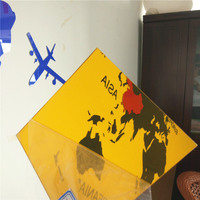 1mm Silver Acrylic Flexible Mirror Sheet/Self Adhesive Mirror Acrylic Sheet