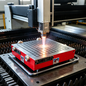 Barre magnétique permanente rectangulaire CNC à forte aspiration, conception directe usine, OEM ODM personnalisable pour le fraisage et le perçage - Product Image 4
