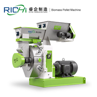 Machine à granulés de paille de pin RICHI - Granulateur à matrice annulaire personnalisé pour la fabrication de granulés de bois