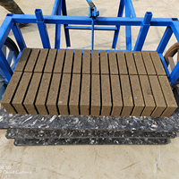 Palettes en fibre de verre et PVC double face, taille personnalisée, pour la fabrication de blocs de ciment
