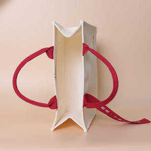 Bolsa de compras con logotipo personalizado impreso para mujer fiesta de fin de semana lona de algodón reutilizable orgánico <span class=keywords><strong>regalo</strong></span> de playa - Product Image 5