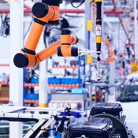 Bras robotique collaboratif d'automatisation AUBO-i5 la charge utile 5kg assemblage de programmation pour les produits électroniques 3C