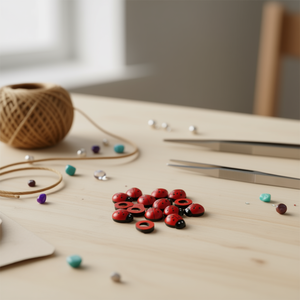 Accesorio Ilan Wooden Beetle, Adhesivo de 12 mm, 16 Piezas - Product Image 2