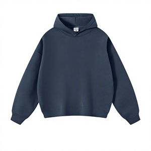 Felpa con Cappuccio da Uomo Personalizzata, Alta Qualità, 100% Cotone, Ricamata, Traspirante, Vestibilità Oversize, Stile Streetwear - Product Image 2