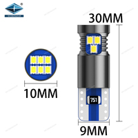 Großhandel hohe Helligkeit 2016 18SMD Ampulle T10 LED Canbus Licht 168 W5W 194 T10 LED-Lampe für Auto