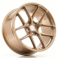 Rines LH Custom Forged P101SC 5x112 5x120.6 5x130 de 17-21 Pulgadas Compatibles con BMW M8, Chevrolet Corvette C8 Z06 y Porsche 911