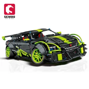 SEMBO BLOCK 701025 2671PCS Radio Electric Block assemblare Brick Educational Toy Remote Racing Rc Car Educatoni Building Block Set