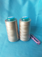 Fil de polyester 100 % teint en couleur unie, haute ténacité, pour broderie, crochet, point de croix et couture de sacs à la machine – Vente en gros