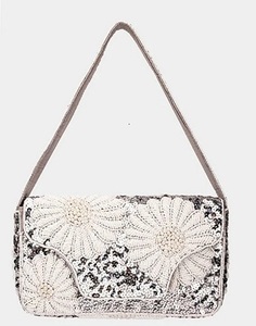 Sac bandoulière élégant vintage multicolore en cuir véritable, inspiré des créateurs, avec chaîne, pour femme - Product Image 2