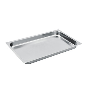 ถาดอบสแตนเลส GN 1/1 32.5 × 26.5 × 4 ซม., 1133 กรัม, ฐานแบน อิน็อกซ์ อิน็อกซ์ มาเซล - Product Image 1
