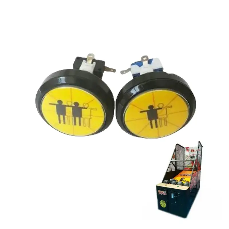 Universal fabricante melhor preço alta qualidade botões arcade máquina de basquete console push on/off