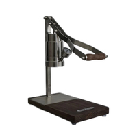 Machines à expresso semi-automatiques en acier inoxydable écologiques au design portable avec sol en bois