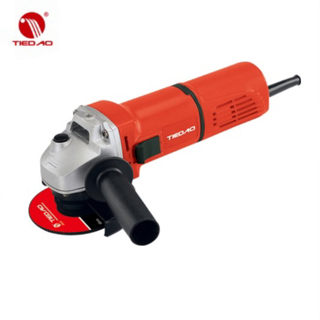 TIEDAO Hot Sale Angle Grinder 115/100mm Concrete Grinder Machine with Restart protection TD86100A