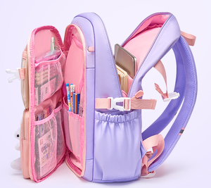 Sacs d'école pour enfants et étudiants avec logo personnalisé sacs à <span class=keywords><strong>dos</strong></span> pour adolescents sacs à <span class=keywords><strong>dos</strong></span> imperméable d'usine pour garçons et filles sacs d'école Oxford pour enfants - Product Image 4