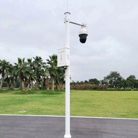 Envío global disponible 3,5 M 4M 6M 8M CCTV Cámara DE SEGURIDAD Combinación de poste CCTV Polo para carreteras y farolas
