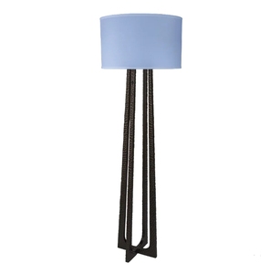 Lámpara de Pie con Tubo de Hierro y Pantalla de Lino para Oficina, Habitación de Hotel, Lámpara de Lectura - Product Image 2