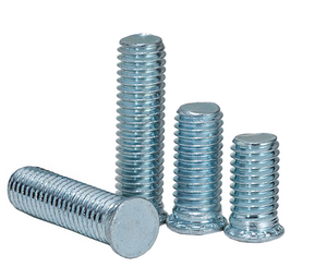 M2.5 M3 M4 M5 M6 M8 Vis à riveter à pression à tête <span class=keywords><strong>plate</strong></span> en acier galvanisé Goujons auto-serrants - Product Image 5
