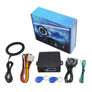 Una forma de entrada sin llave anti-robo pulpo coche sistema de alarma de seguridad PKE botón de arranque para vehículos - Product Image 1
