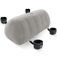 Oreiller sexuel pour couples, jouets sexuels, coussin gonflable en forme de cœur, mobilier pour chambre à coucher, support pour gode, oreiller surdimensionné avec menottes