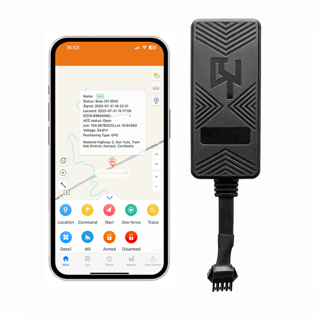 2G GSM GPS GPRS Vehicle GPS Tracker 9-90V for Car Motorcycle Ebike Realtime Tracking GT06 Protocol GPS Locator Customer IP
