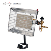 Vente d'usine Mini chauffage au gaz en céramique infrarouge chauffage rapide au gaz et vanne en cuivre pour une utilisation en extérieur